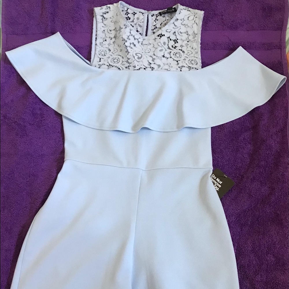 Light blue romper